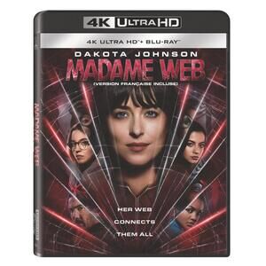 Madame Web 4K Ultra HD Blu-ray with Special Features and HDR Sony